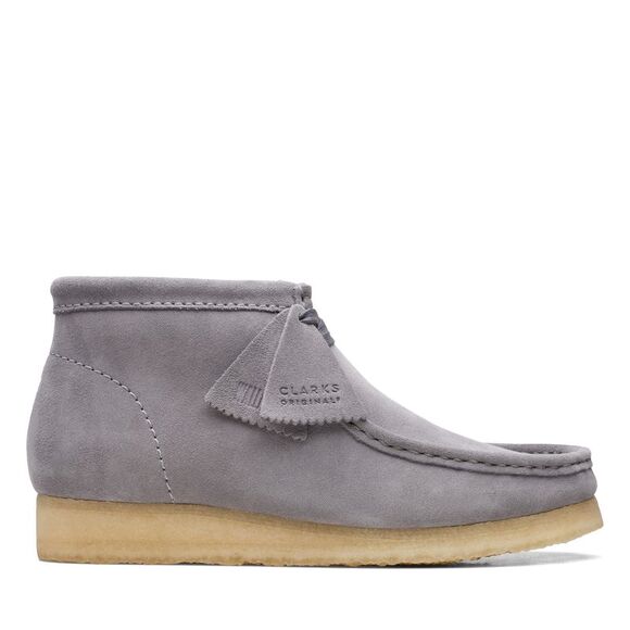 Clarks Other - Clarks Mens Wallabee Boot Gray Boots (NWT)